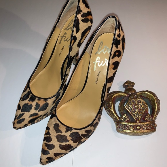 Shoes - NEW NINE WEST Love Fury Leopard Pumps